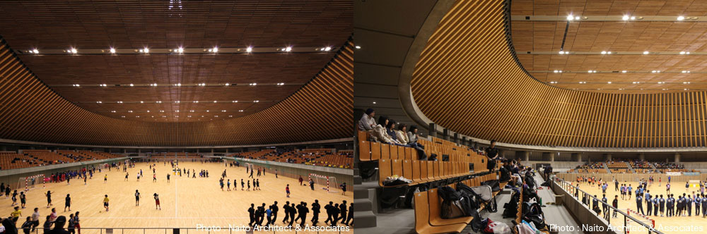 Gymnasium in Shizuoka / Hiroshi Naito