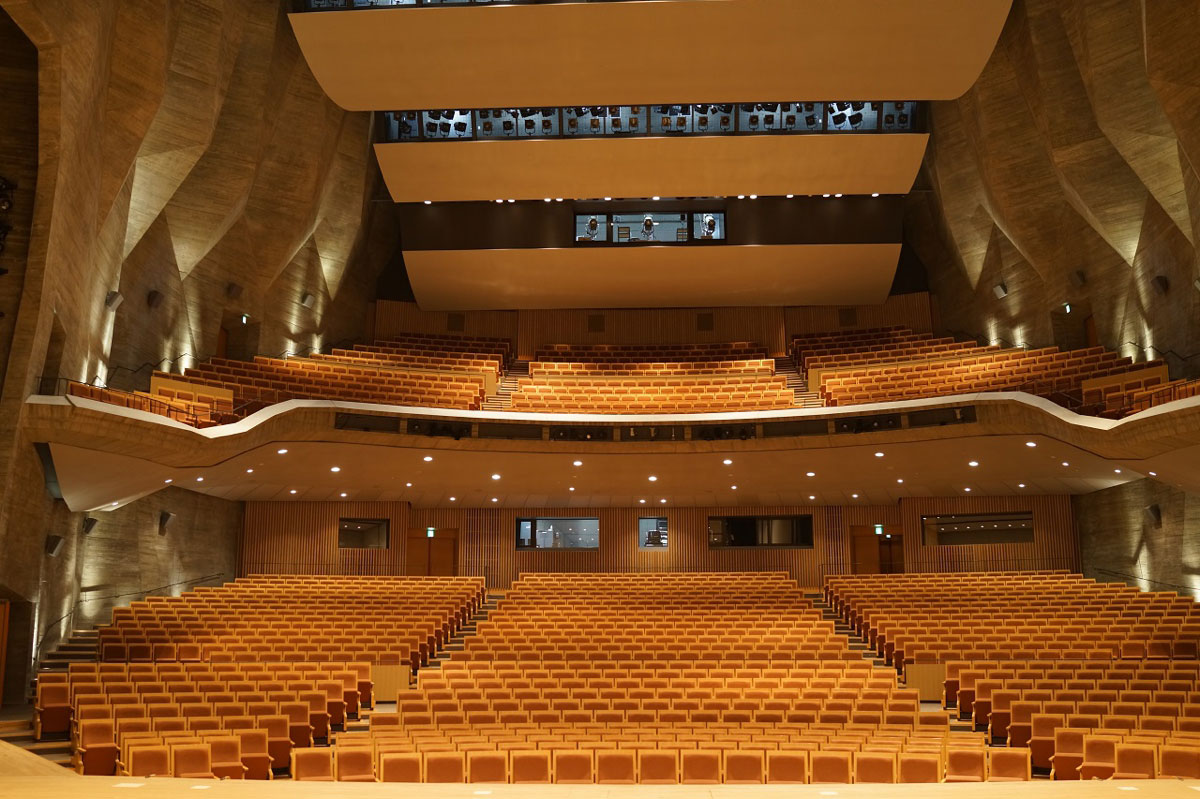 Shimane Arts Center - Le grand Toit - Hiroshi Naito