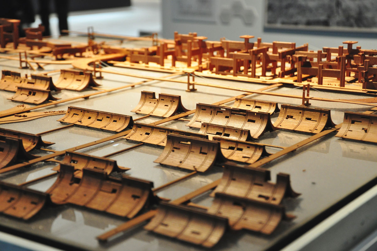 Model of the city of Tokyo by Kenzo Tange - designed in 1960 