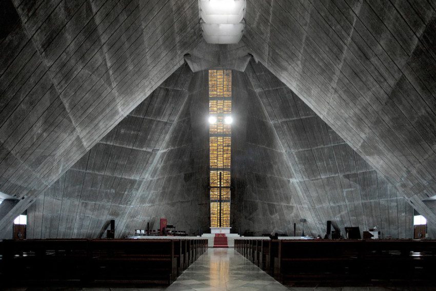St. Mary's Cathedral in Tokyo / Kenzo Tange