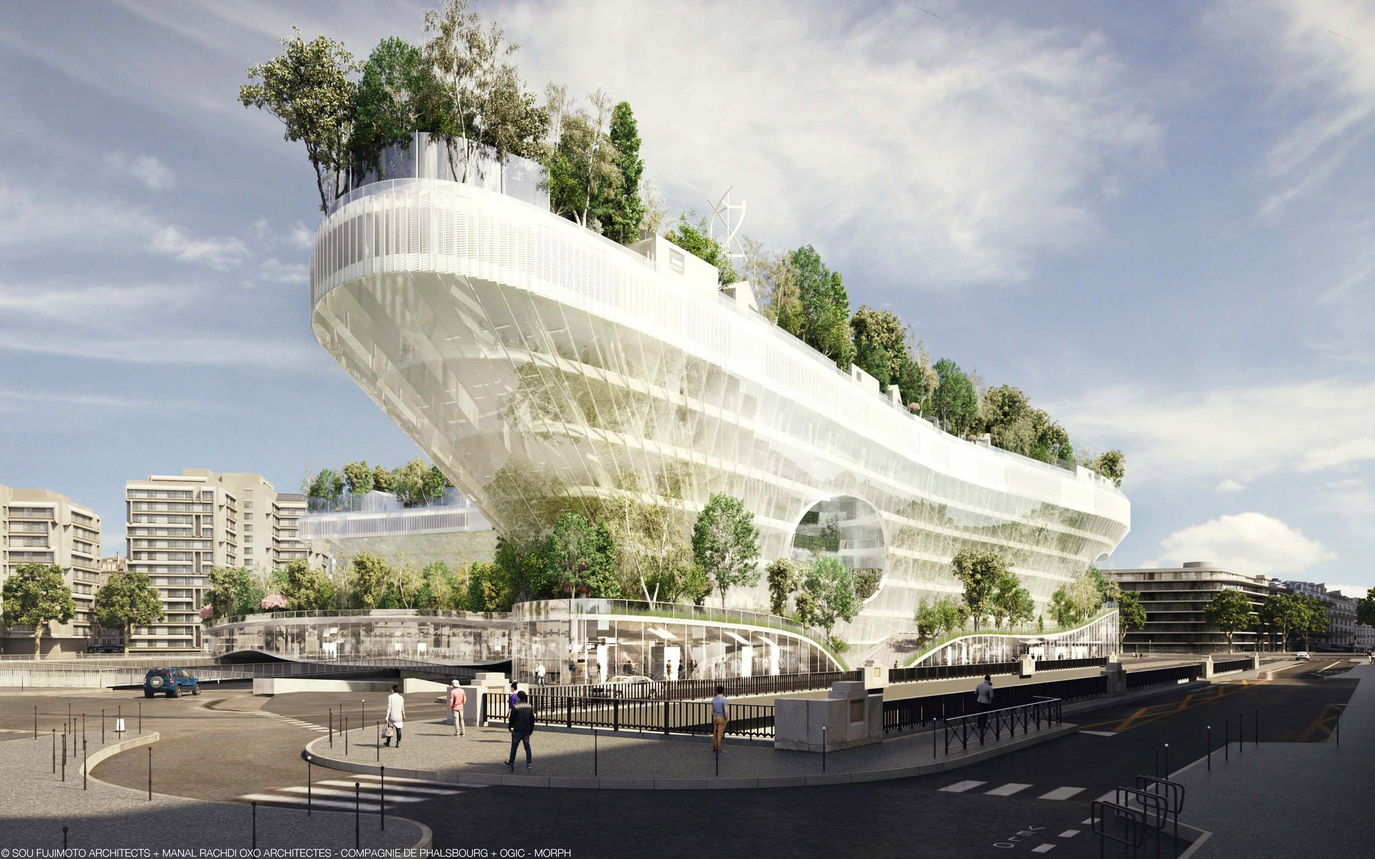 Milles Arbres in Paris / Sou Fujimoto + Oxo Architectes