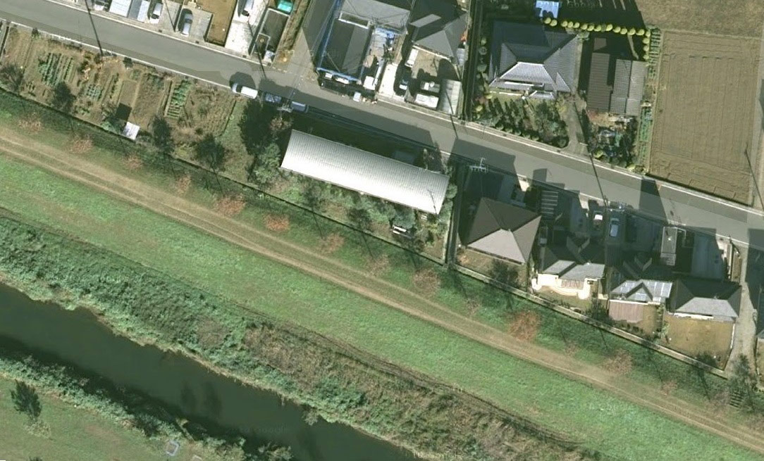 Aerial View of the residence / Shigeru Ban