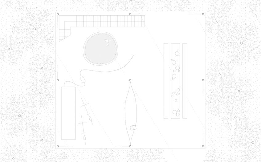 Floor Plan - Pilotis in a Forest House / Go Hasegawa