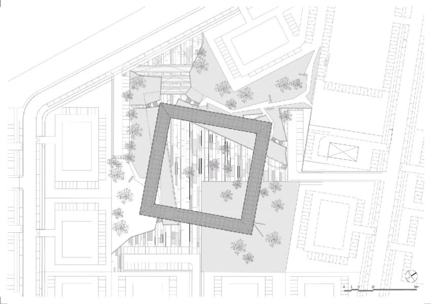 Site Plan - Technological Park of Óbidos / Jorge Mealha