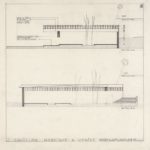 Sections of the Nordic Pavilion in Venice by Sverre fehn