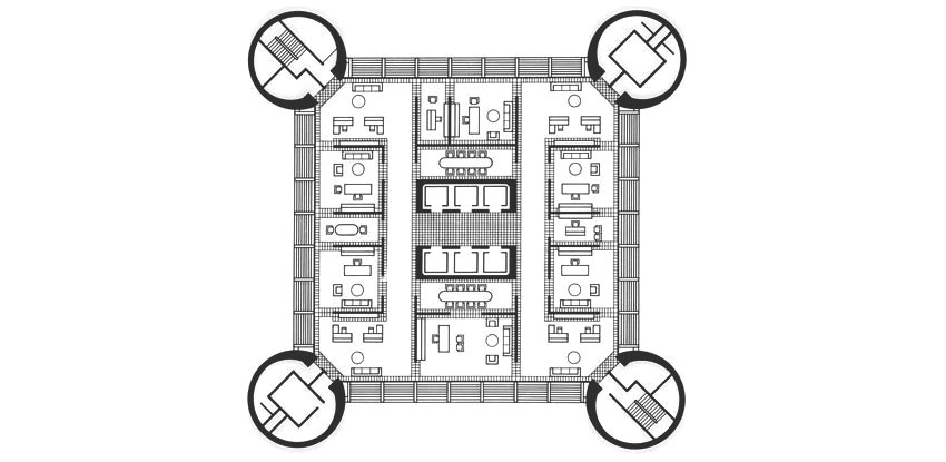 Knights of Columbus Floor Plan by KRJDA