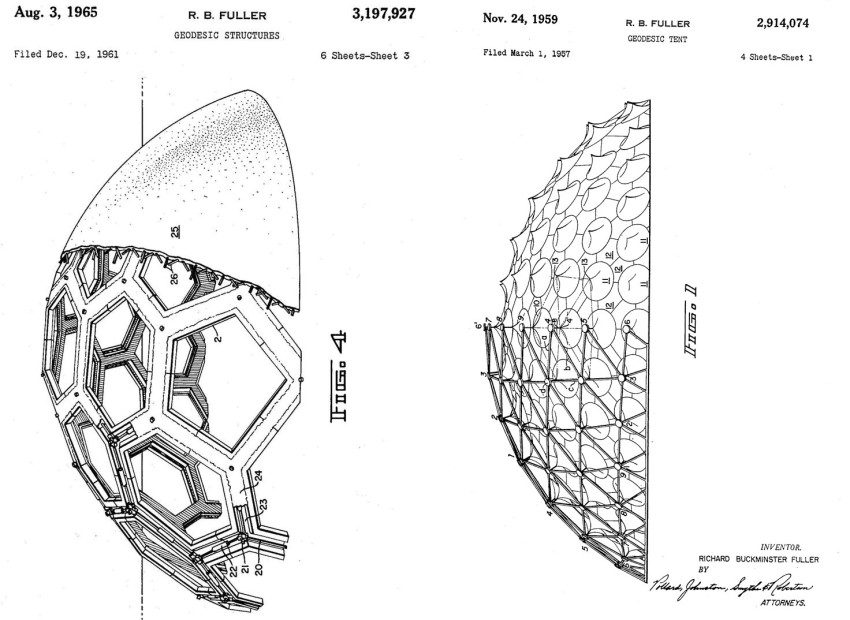 Patents of Buckminster Fuller