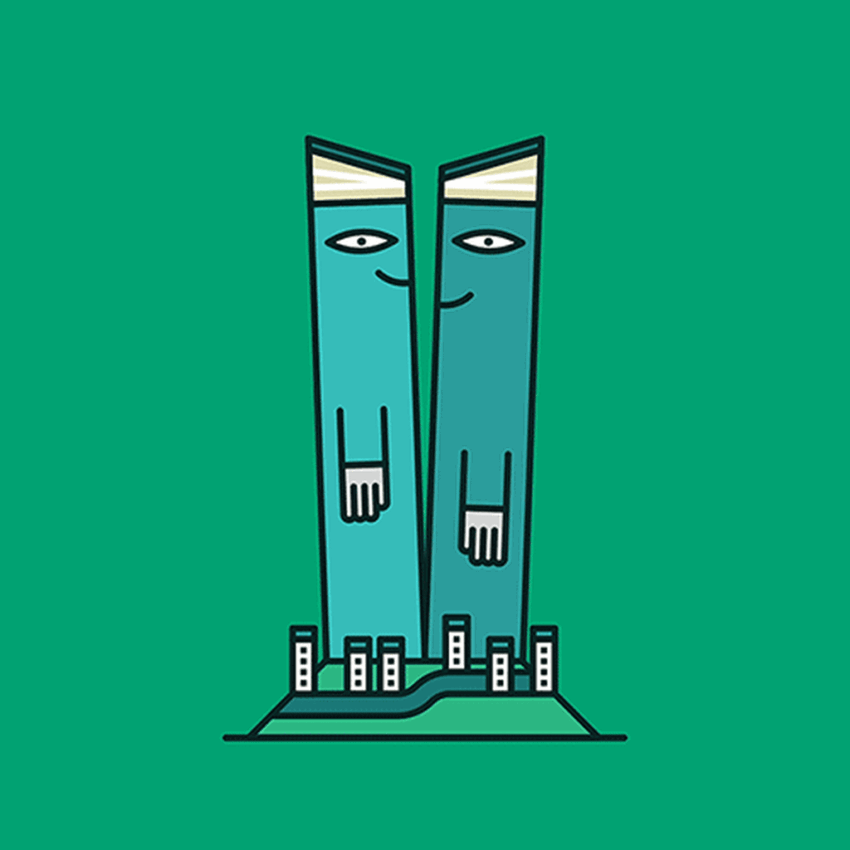 slide your citys architecture as adorable animated gifs