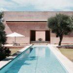The Neuendorf House Swimming Pool by John Pawson and Claudio Silvestrin featured in ArchEyes