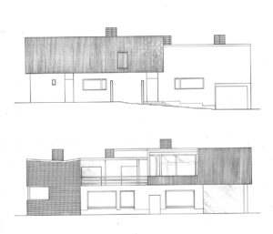 The Aalto House elevation