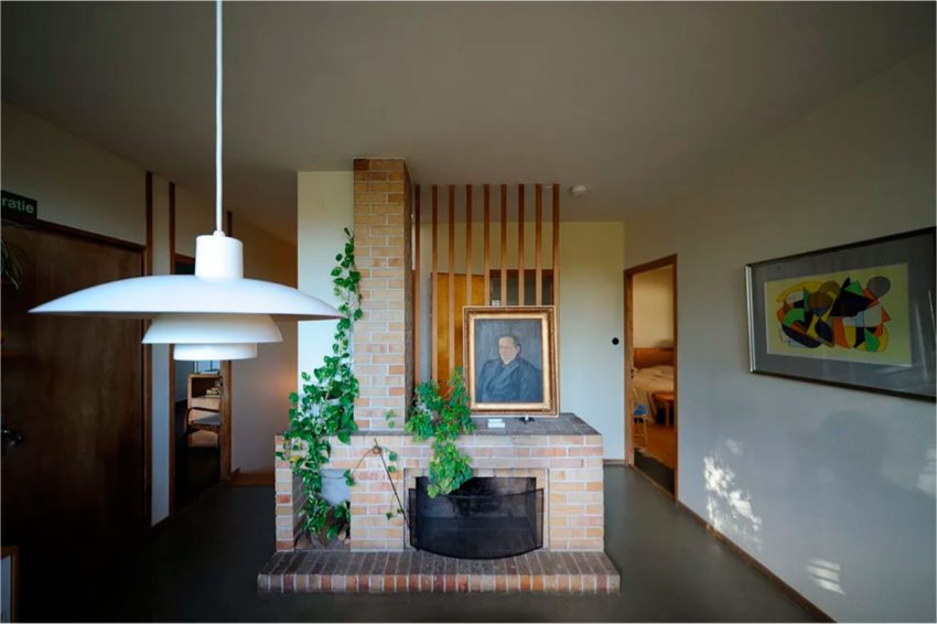Chimeey / Fire Place of the Aalto villa