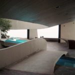 Pool Ramp | Arango Mar Brisas House by John Lautner