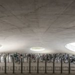 Karen Blixens Square bycicle parking by COBE Architects