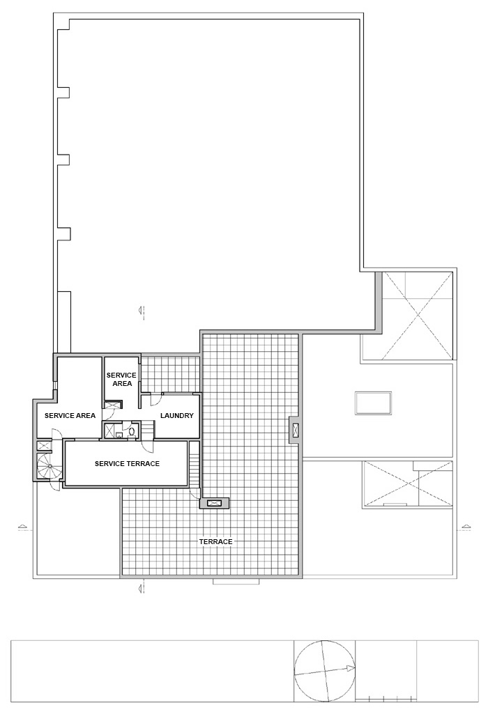 Floor Plan Luis Barragan House and Studio