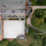 Aerial View of Hradec nad Moravicí Red Castle Renovation / Atelier 38
