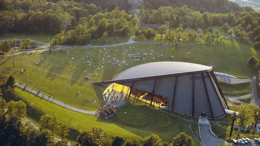 Aerial View of the Blossom Music Center / Peter van Dijk