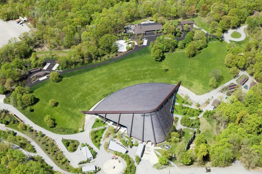 Aerial View of Blossom Music Center / Peter van Dijk