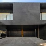 Rear facade Lluvia House in Mexico / PPAA Pérez Palacios Arquitectos Asociados