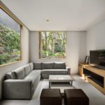 Living Room Lluvia House in Mexico / PPAA Pérez Palacios Arquitectos Asociados