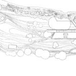 Site Plan of the Retreat: Creek Vean House / Team 4 - - Norman Foster and Richard Rogers