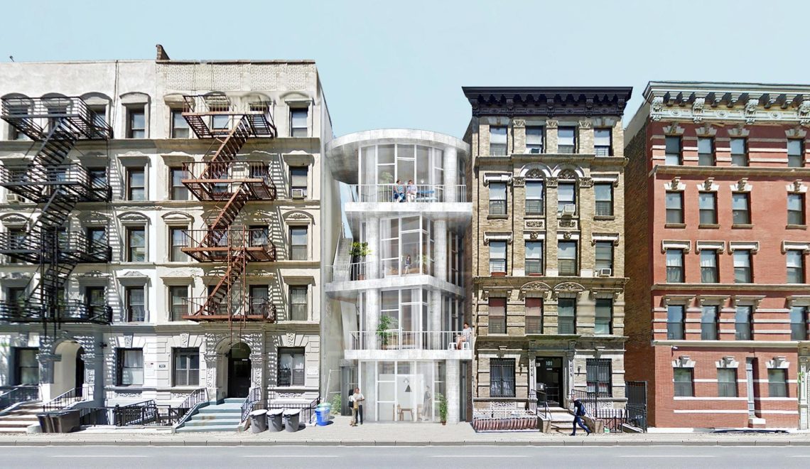 Render - Table Top Apartments: New York Affordable Housing / Kwong Von Glinow