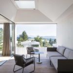 Ceiling skylight - Courtyard Houses in Zumikon / Think Architecture