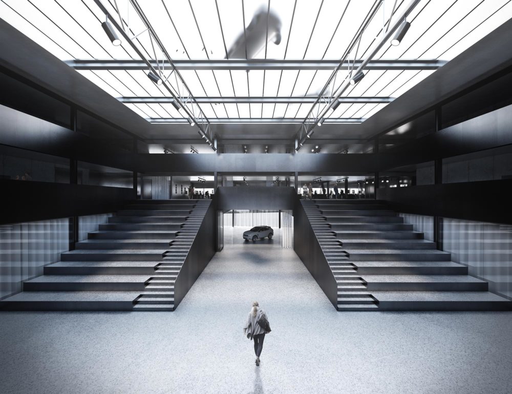 Stairs - Geely Design Center in Gothenburg / Cobe