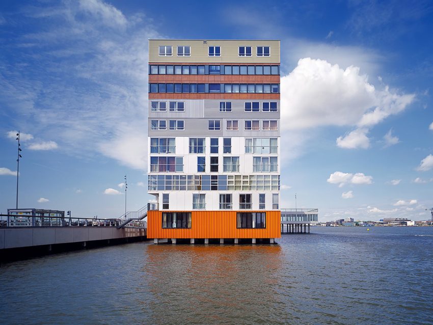 Exterior - Silodam Housing Block in Amsterdam / MVRDV