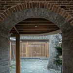 Back courtyard entrance - Qishe Courtyard in Beijing / ARCHSTUDIO