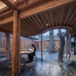 Back courtyard tea room - Qishe Courtyard in Beijing / ARCHSTUDIO