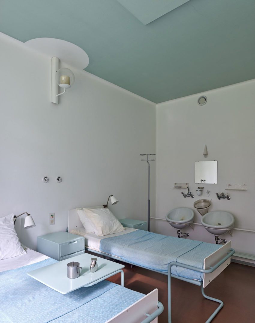 Hospital Room - Paimio Sanatorium / Alvar Aalto