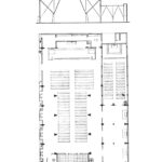 Floor plan and transverse section