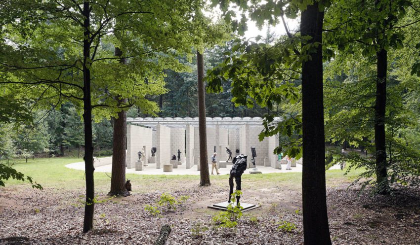 Exterior View - Aldo van Eyck Sculpture Garden Pavilion