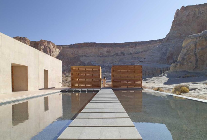 Spa Reflection Pool - Amangiri Resort / Marwan Al-Sayed, Wendell Burnette and Rick Joy
