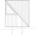 Elevation of the house