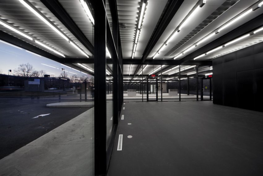 Doors - Mies van der Rohe Gas Station Conversion on Nuns Island / FABG Architects