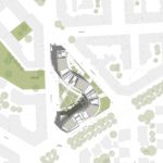 Site Plan - Residenze Calo Erba in Milan / Eisenman Architects + Degli Esposti Architetti + AZstudio