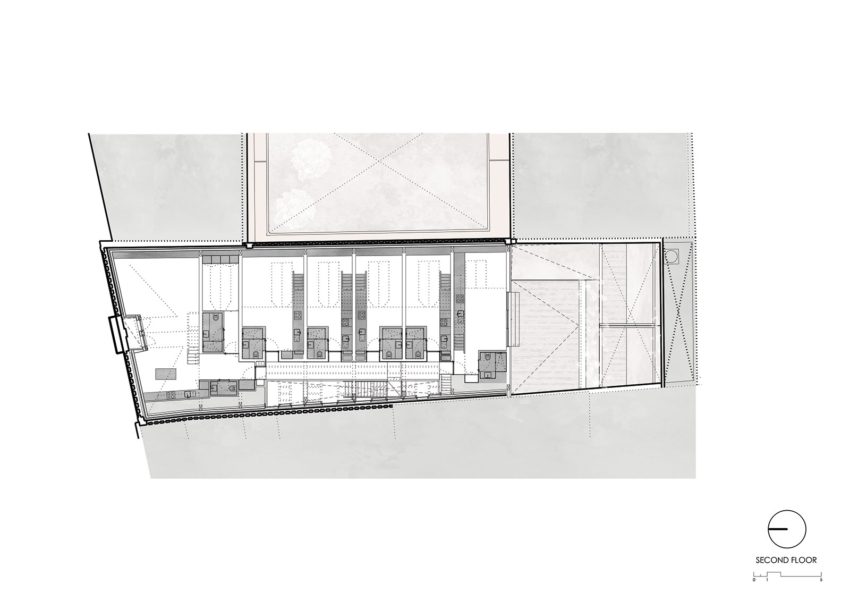 Second-Floor-Plan-Edifício Fábrica das Devesas / Anarchlab, Architecture Laboratory