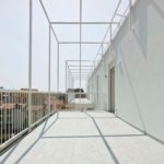 Terrace at roof level - Casa Tersicore / Degli Esposti Architetti