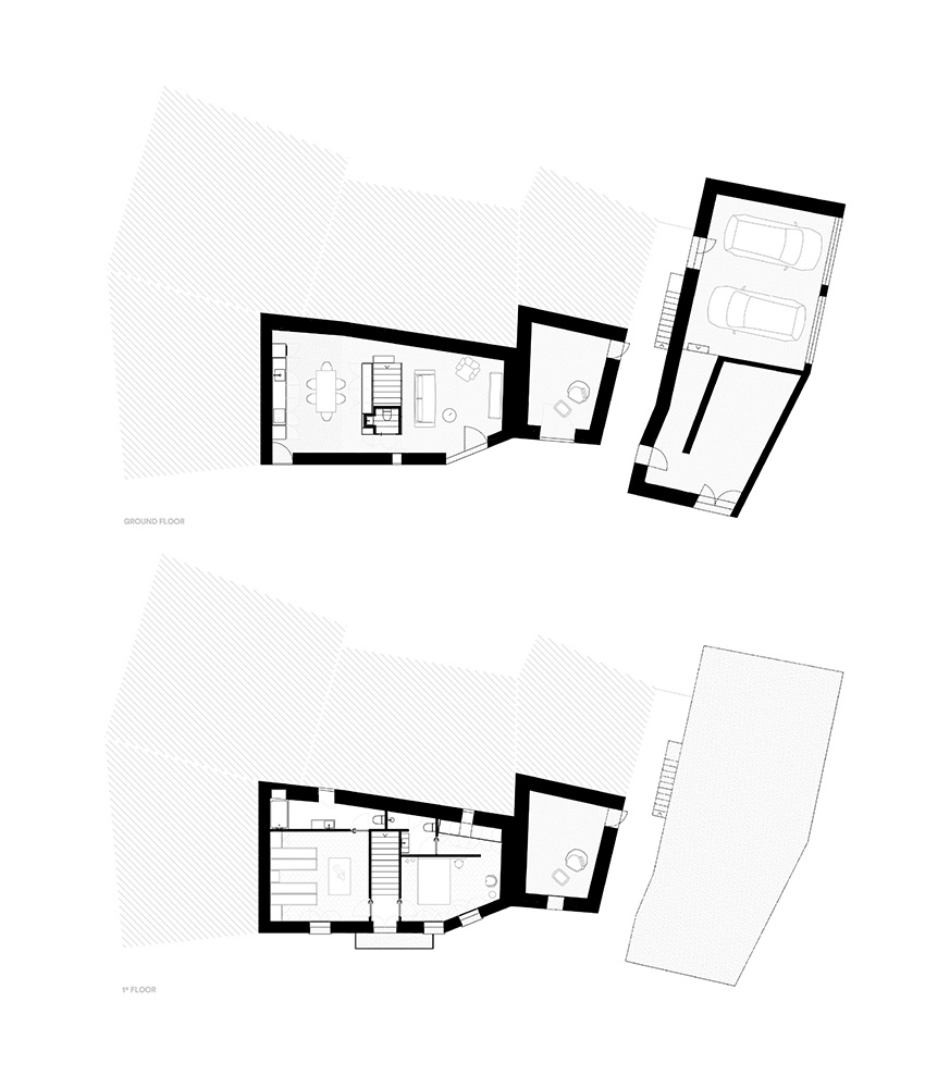 Floor Plans - Grandfather Martinho's House / COVO Interiores