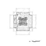 Floor Plan of The Geisel Library / William Pereira & Associates