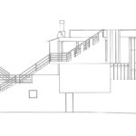 Elevation - Norton House in Venice Beach / Frank Gehry