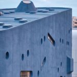 Exterior Facade and Roof Blue whale - Pinghe Bibliotheater in Shangai / OPEN Architecture