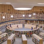 Library Interior- Pinghe Bibliotheater in Shangai / OPEN Architecture