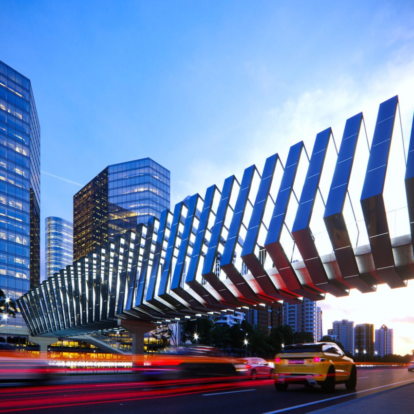 Solar Skywalks Energetic Activation of Footbridges by Peter Kuczia