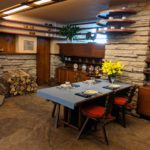 Dining Room - Fallingwater House by Frank Lloyd Wright / Edgar J. Kaufmann House