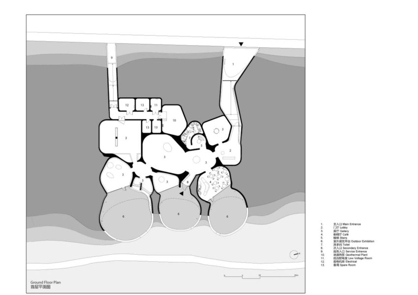 Floor Plan - UCCA Dune Art Museum / OPEN Architecture