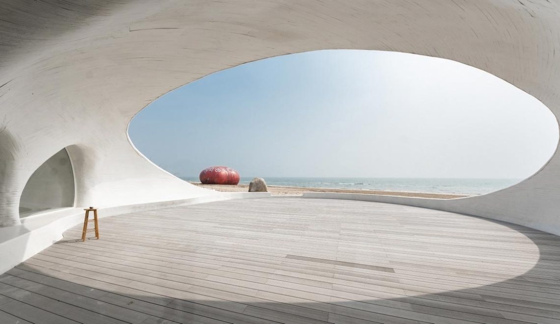 Opening to the sea through the dunes - UCCA Dune Art Museum / OPEN Architecture