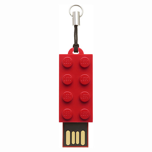 Gift for engineers and architects -  Lego Brick 32GB USB 2.0 Flash Drive with Additional Lego Brick Toy