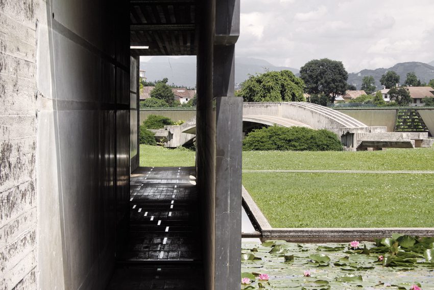 Brion Cemetery Sanctuary Carlo Scarpa ArchEyes trevor patt concrete